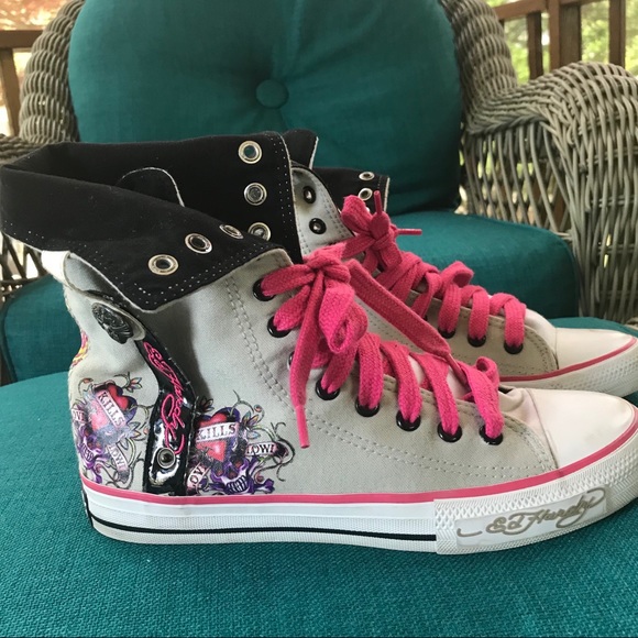 ed hardy tennis shoes